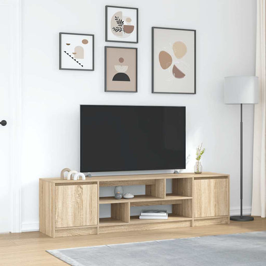 Tv Skříňka Sonoma Dub 188,5X41X50 Cm Kompozitní Dřevo