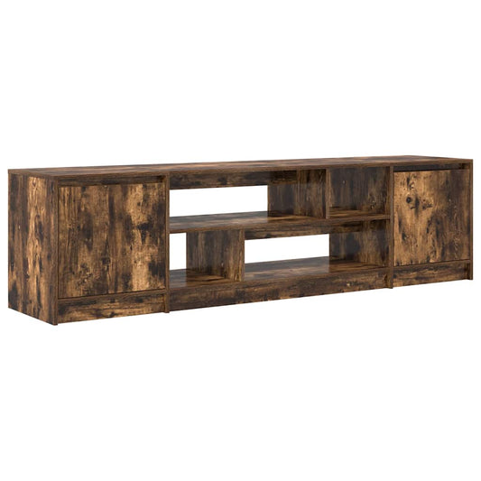 Tv Skříňka Kouřový Dub 188,5X41X50 Cm Kompozitní Dřevo