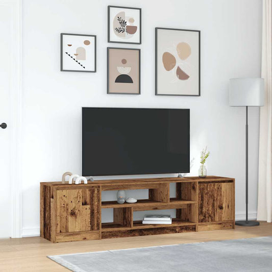 Tv Skříňka Old Wood 188,5X41X50 Cm Kompozitní Dřevo