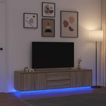 Televizní Skříňka S Led Světly 100X41X50 Cm