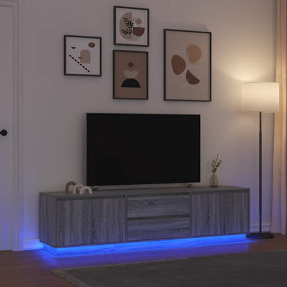 Televizní Skříňka S Led Světly 100X41X50 Cm