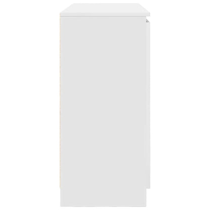 Příborník Se Zásuvkami Bílý 100,5X35X76 Cm Kompozitní Dřevo