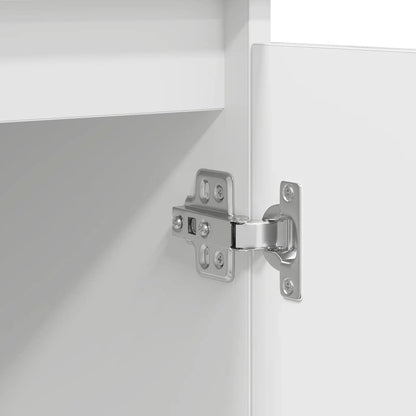 Příborník Se Zásuvkami Bílý 100,5X35X76 Cm Kompozitní Dřevo