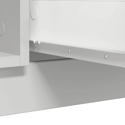 Příborník Se Zásuvkami Bílý 100,5X35X76 Cm Kompozitní Dřevo