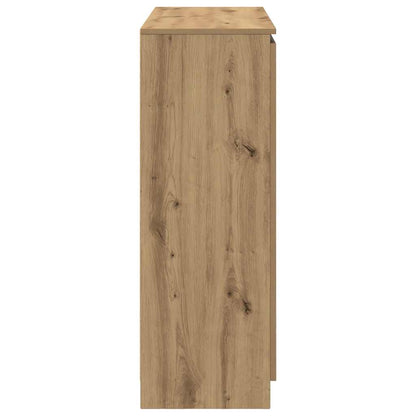 Příborník Se Zásuvkami, Dub Řemeslný, 100,5 X 35 X 98,5 Cm, Konstrukční Dřevo