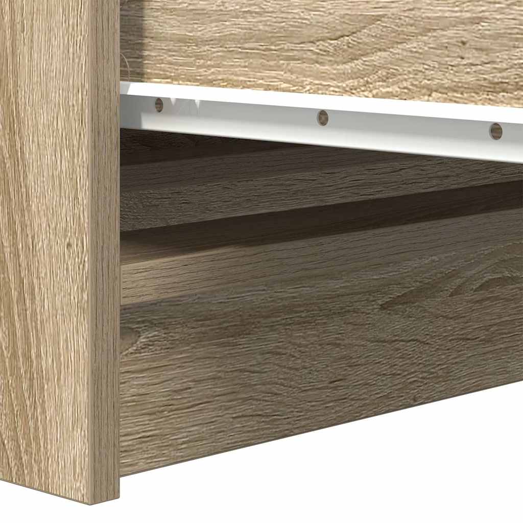 Příborník 100X35X99 Cm Kompozitní Dřevo