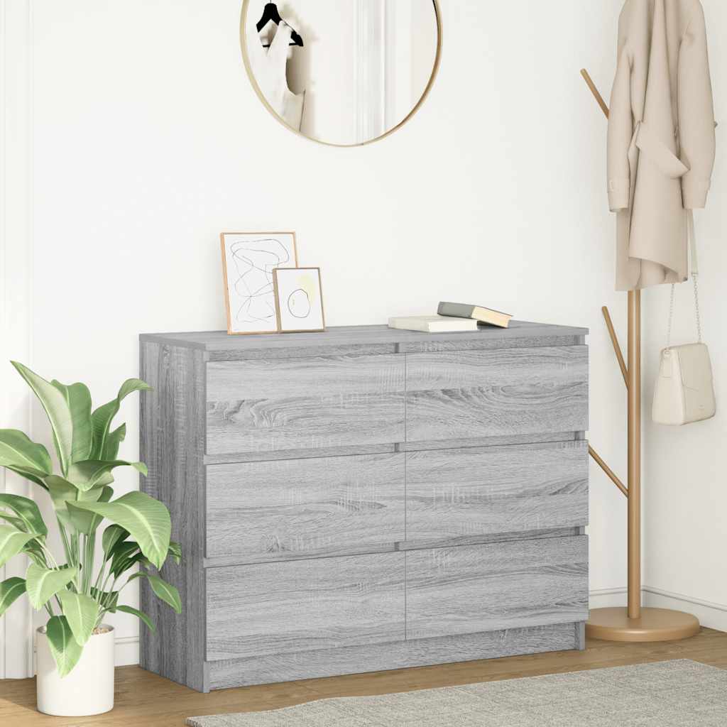 Příborník 100X35X76 Cm Kompozitní Dřevo