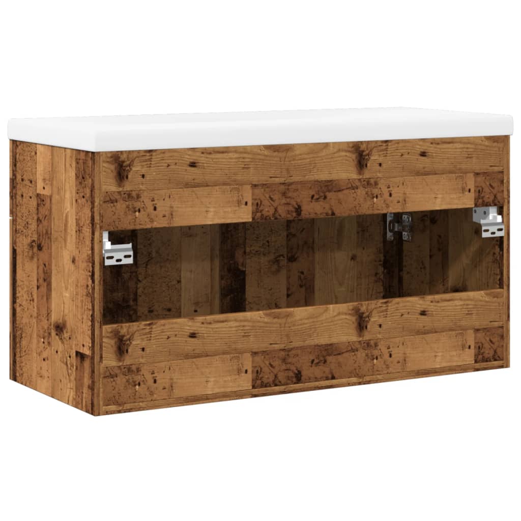 Koupelnová Skříňka Se Zápustným Umyvadlem Old Wood Staré Dřevo