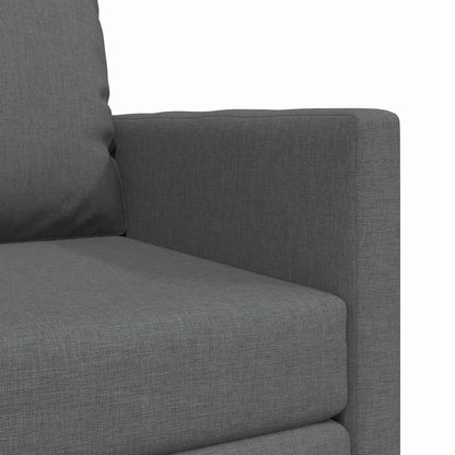 Pohovka Na Spaní 60Cm Tmavě Šedá Textil