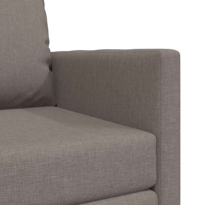 Pohovka Na Spaní Taupe 74 X 77 X 81 Cm Textil