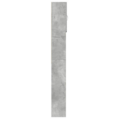 Skříňka Na Pračku Concrete Grey 64X24X190 Cm Dřevěná Konstrukce