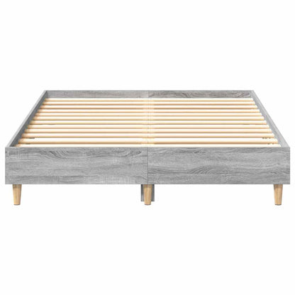 Rám Postele Bez Matrace Grey Sonoma 135X190 Cm Kompozitní Dřevo