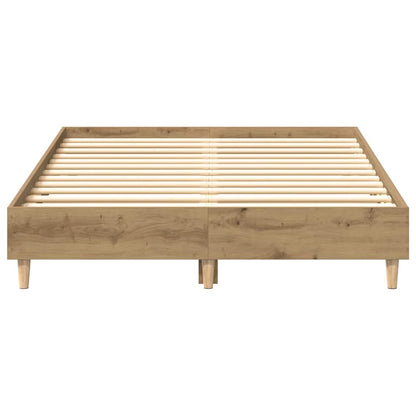Rám Postele Bez Matrace Artisan Dub 135X190 Cm Kompozitní Dřevo