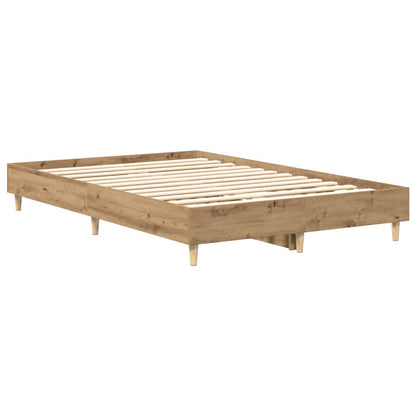 Rám Postele Bez Matrace Artisan Dub 135X190 Cm Kompozitní Dřevo