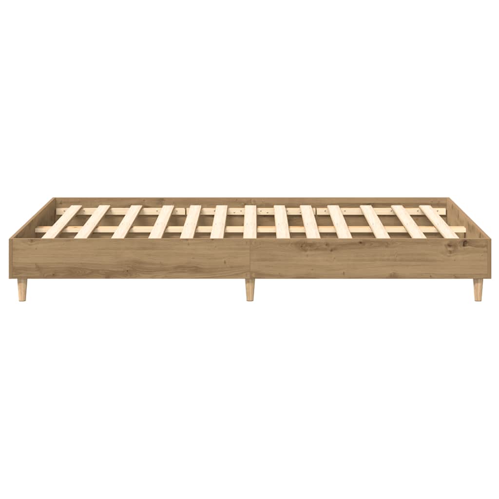 Rám Postele Bez Matrace Artisan Dub 120X190 Cm Kompozitní Dřevo