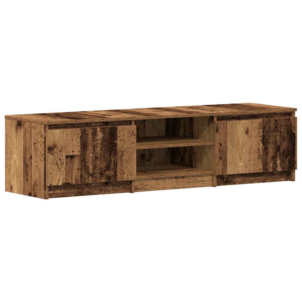 Tv Stolek Staré Dřevo 140 X 40 X 36 Cm, Umělé Dřevo