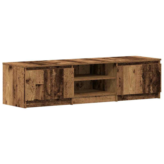 Tv Stolek Staré Dřevo 140 X 40 X 36 Cm, Umělé Dřevo