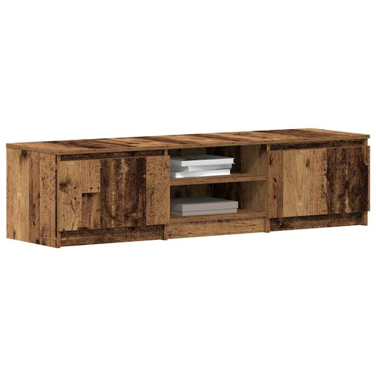 Tv Stolek Staré Dřevo 140 X 40 X 36 Cm, Umělé Dřevo