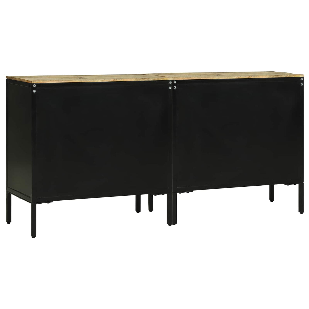 Konzole 70 X 35 X 70 Cm Hnědá Masivní Hrubé Mangovníkové Dřevo