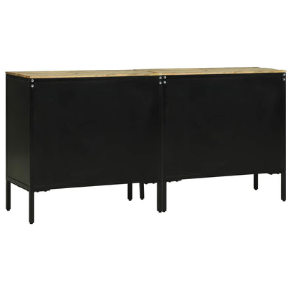 Konzole 70 X 35 X 70 Cm Hnědá Masivní Hrubé Mangovníkové Dřevo
