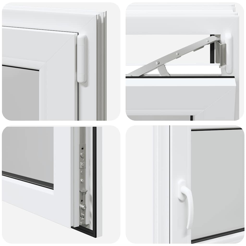 Sklepní Okno Risor 110X50 Cm Sklopné&Otočné Din Pravé Bílé