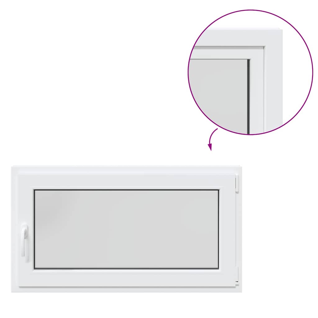 Sklepní Okno Risor 110X60 Cm Sklopné&Otočné Din Pravé Bílé