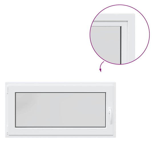 Sklepní Okno Risor 120X60 Cm Sklopné&Otočné Din Levé Bílé