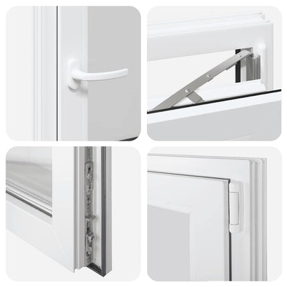 Sklepní Okno "Risor" 60X80 Cm Sklopné&Otočné Din Pravé Bílé