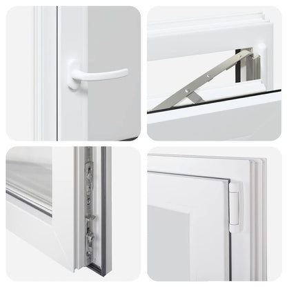 Sklepní Okno "Risor" 60X90 Cm Sklopné&Otočné Din Pravé Bílé