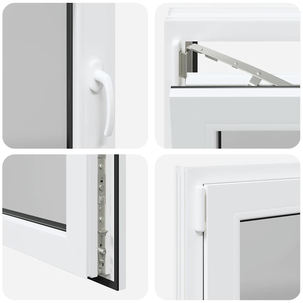 Sklepní Okno Risor 110X50 Cm Sklopné&Otočné Din Levé Bílé