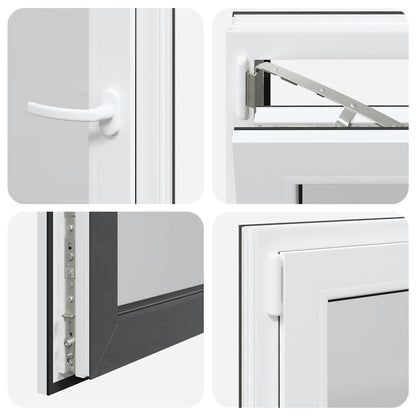 Sklepní Okno Risor 60X90 Cm Sklopné&Otočné Din Levé Antracitové