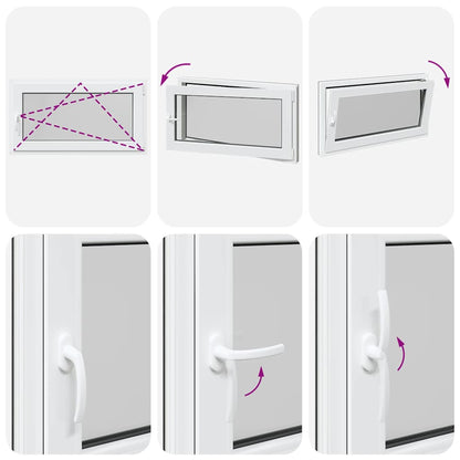 Sklepní Okno Risor 110X50 Cm Sklopné&Otočné Din Pravé