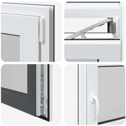 Sklepní Okno Risor 110X50 Cm Sklopné&Otočné Din Pravé