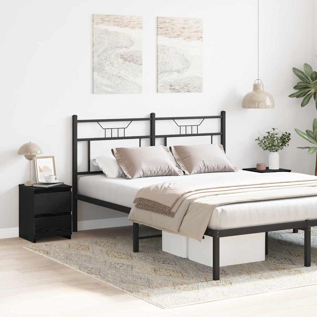 Noční Skříňka 2 Pcs Černý Dub 30 X 30 X 40 Cm Kompozitní Dřevo