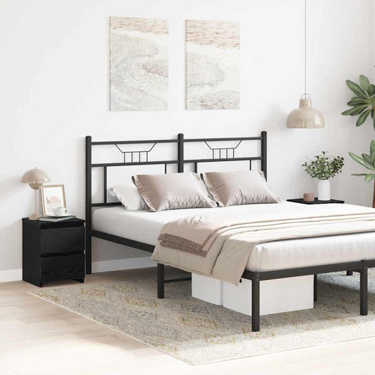 Noční Skříňka 2 Pcs Černý Dub 30 X 30 X 40 Cm Kompozitní Dřevo
