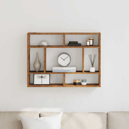 Nástěnná Police 75X16X55 Cm Kompozitní Dřevo