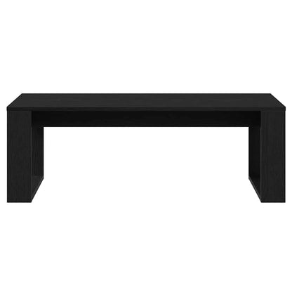 Konferenční Stolek Černý Dub 102 X 50 X 35 Cm Kompozitní Dřevo