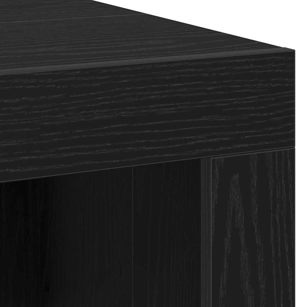 Konferenční Stolek Černý Dub 102 X 50 X 35 Cm Kompozitní Dřevo