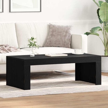 Konferenční Stolek Černý Dub 102 X 50 X 35 Cm Kompozitní Dřevo