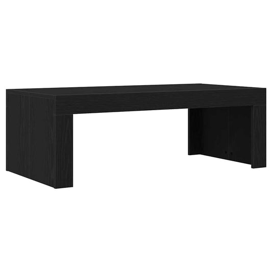 Konferenční Stolek Černý Dub 102 X 50 X 35 Cm Kompozitní Dřevo