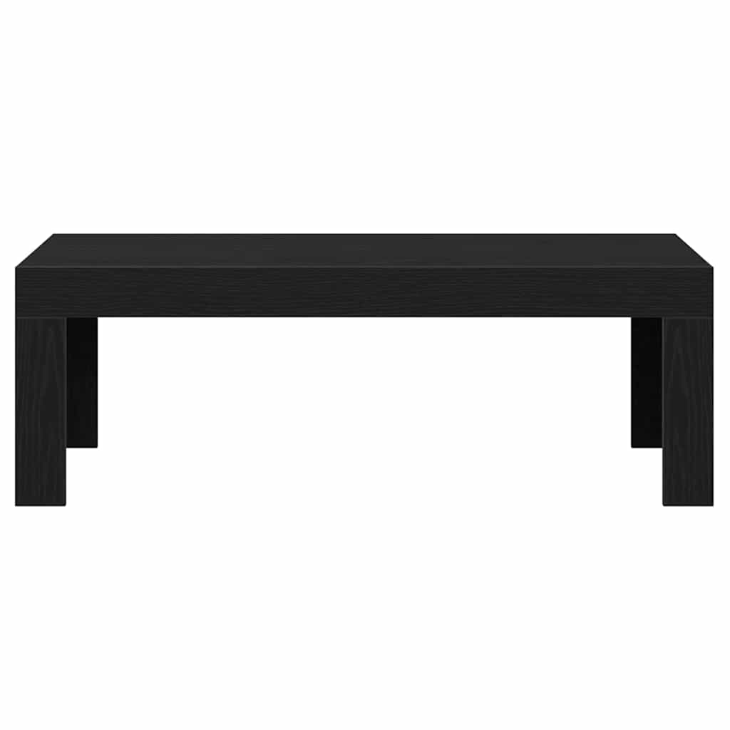 Konferenční Stolek Černý Dub 102 X 50 X 35 Cm Kompozitní Dřevo