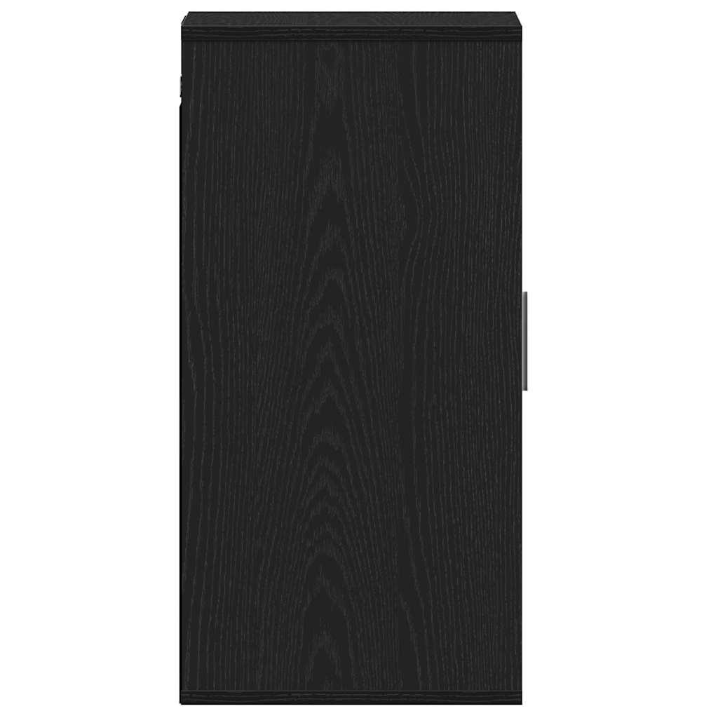 Botník Černý Dub 32X35X70 Cm Dřevěné Konstrukce