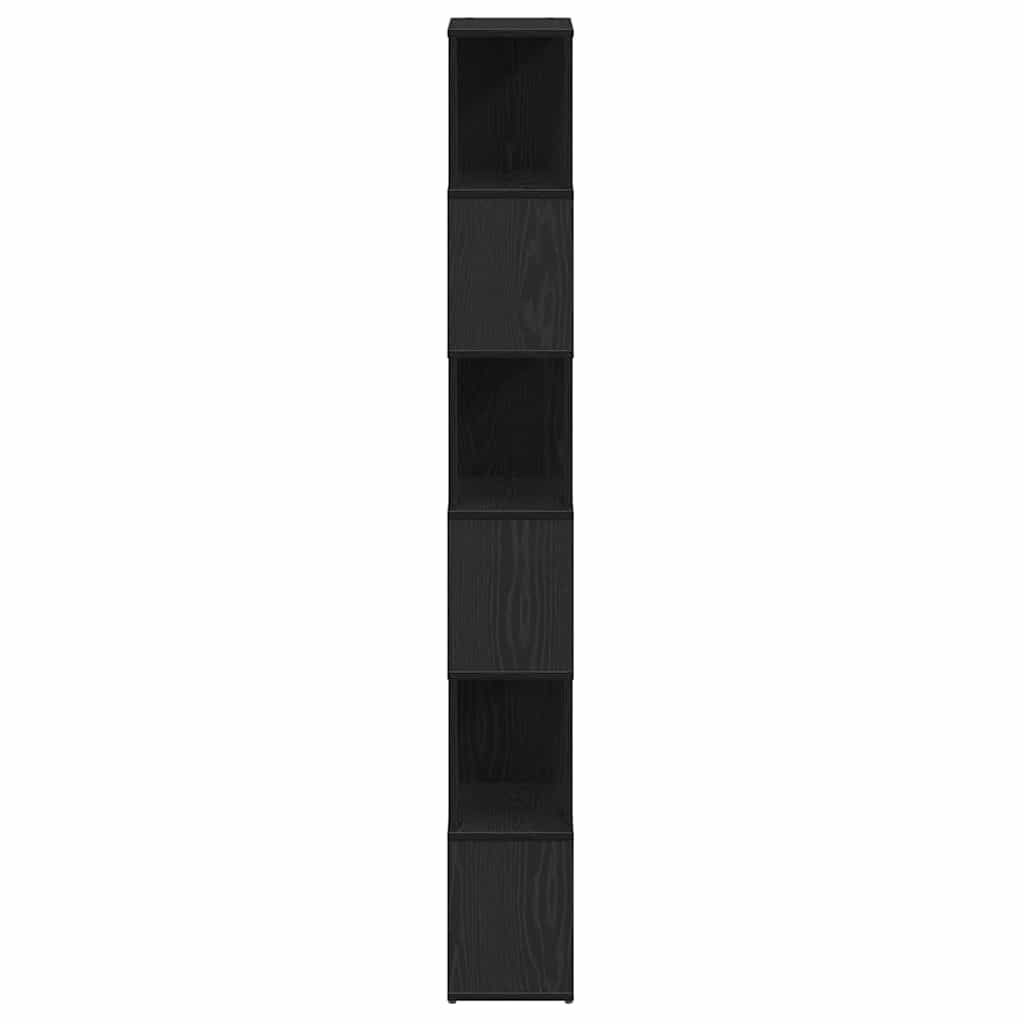 Skříňka Na Knihy/Rozdělovač Pokojů Dub Černý 60X24X186 Cm