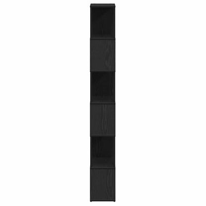 Skříňka Na Knihy/Rozdělovač Pokojů Dub Černý 60X24X186 Cm