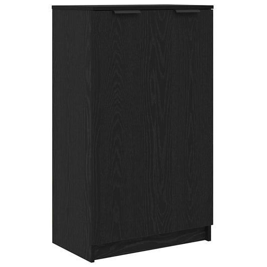 Skříň Na Obuv Černý Dub 59 X 35 X 100 Cm Kompozitní Dřevo