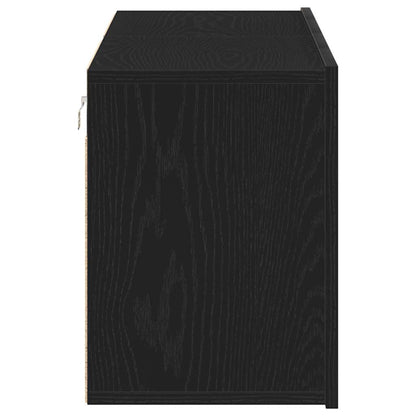Tv Stolky 2 Ks Černý Dub 120 X 30 X 41 Cm, Z Umělého Dřeva