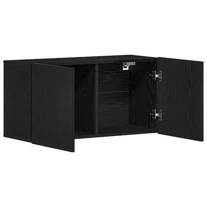 Tv Stolek Černý Dub 80 X 30 X 41 Cm, Dřevo