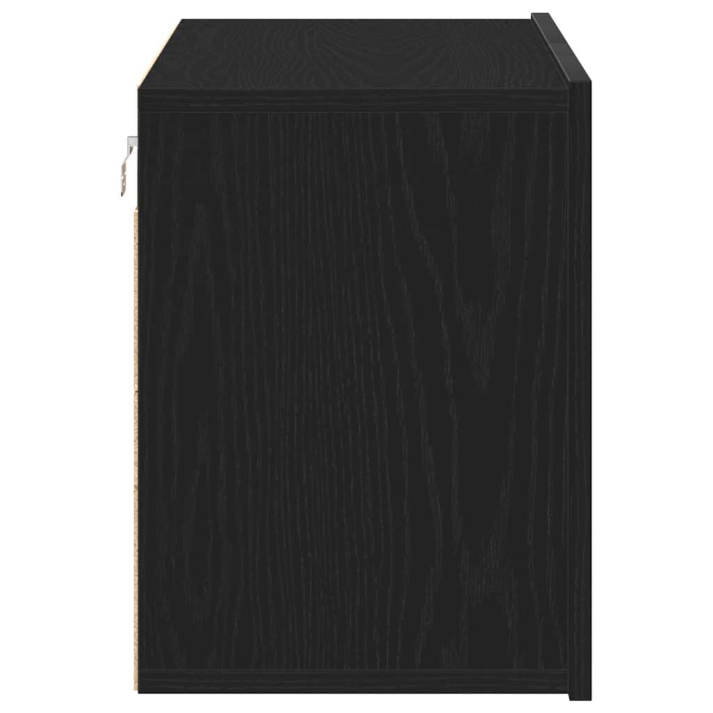 Tv Stolek Černý Dub 80 X 30 X 41 Cm, Dřevo