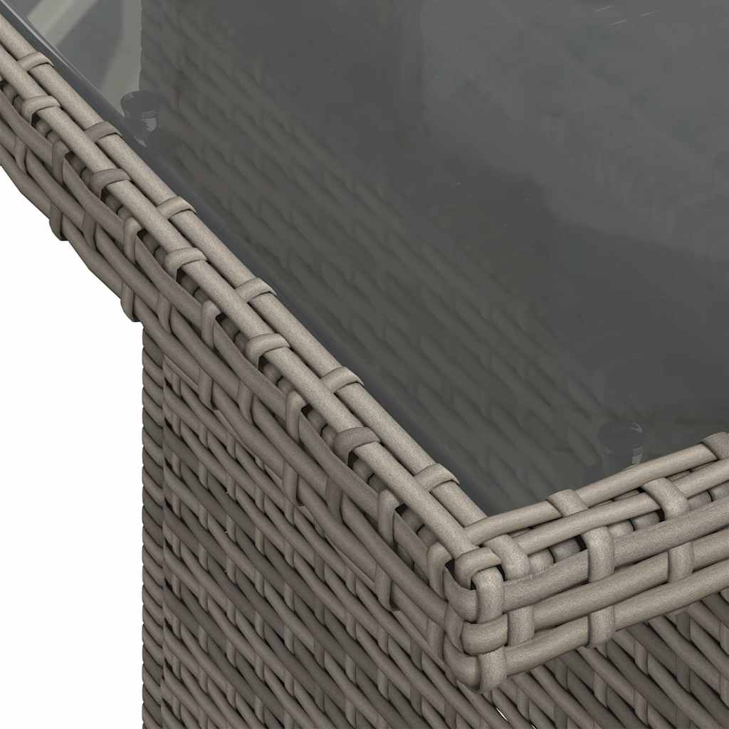5Dílná Zahradní Sedací Souprava S Poduškami Polyratan Akácie