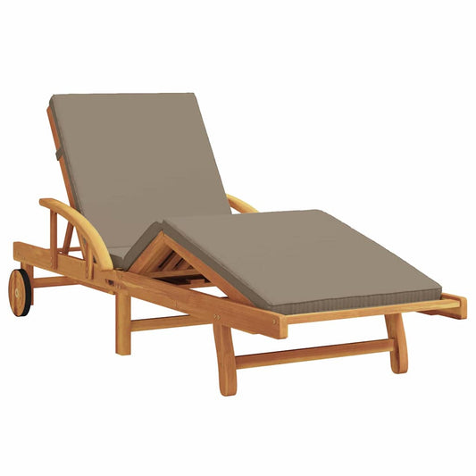 Slunečník Taupe 200 X 67 X 84 Cm Masivní Akátové Dřevo